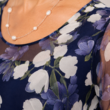 Magnolia | Abito floreale romantico ed elegante