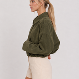 Lara | Giacca Bomber in Camoscio