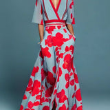 Ruby | Elegante abito con motivo floreale