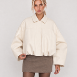 Lara | Giacca Bomber in Camoscio