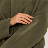 Lara | Giacca Bomber in Camoscio