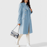 Yara Cappotto Classico in Lana dalla Silhouette Strutturata