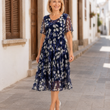 Magnolia | Abito floreale romantico ed elegante