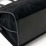 Henna | Borsa shopper grande in camoscio