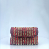 Estrella | Borsa a tracolla con catena elegante e strass colorati