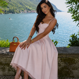 Hope | Abito midi ad A con scollo a cuore