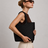 April | Borsa oversize intrecciata