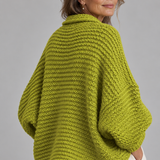 Antonella | Cardigan in Maglia Intrecciata con Design Avvolgente
