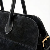 Henna | Borsa shopper grande in camoscio