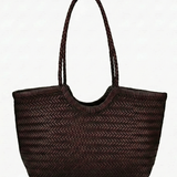 April | Borsa oversize intrecciata