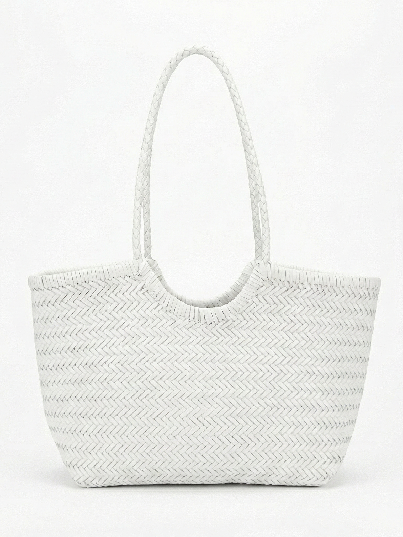 April | Borsa oversize intrecciata