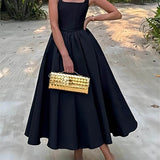 Patricia | Elegante abito midi ad A
