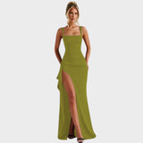 Zariani | Elegante abito maxi con schiena scoperta