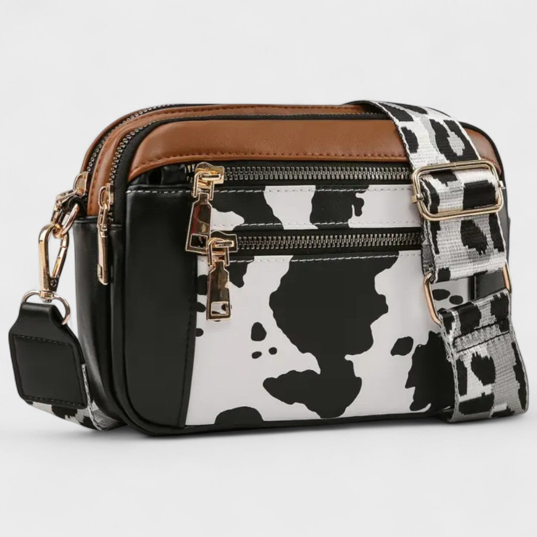 Olivia | Borsa a tracolla con cinturino stampato