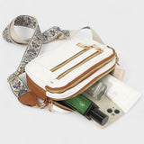Olivia | Borsa a tracolla con cinturino stampato