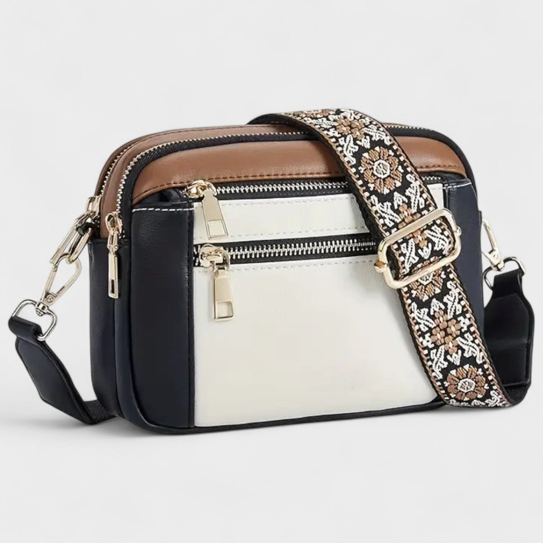 Olivia | Borsa a tracolla con cinturino stampato
