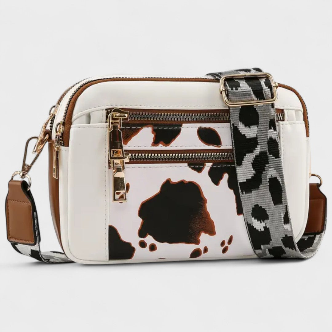 Olivia | Borsa a tracolla con cinturino stampato