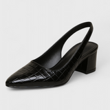 Ava | Slingback eleganti con tacco e punta affusolata