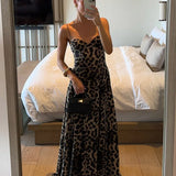 Antonella | Abito maxi leopardato