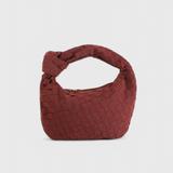 Remi | Mini borsa intrecciata con dettaglio a nodo