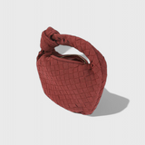 Remi | Mini borsa intrecciata con dettaglio a nodo