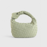 Remi | Mini borsa intrecciata con dettaglio a nodo