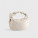 Remi | Mini borsa intrecciata con dettaglio a nodo