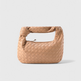 Sage | Mini borsa a cartella intrecciata