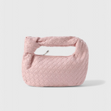 Sage | Mini borsa a cartella intrecciata