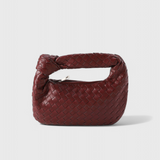 Sage | Mini borsa a cartella intrecciata