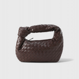Sage | Mini borsa a cartella intrecciata