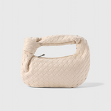 Sage | Mini borsa a cartella intrecciata
