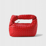 Sage | Mini borsa a cartella intrecciata